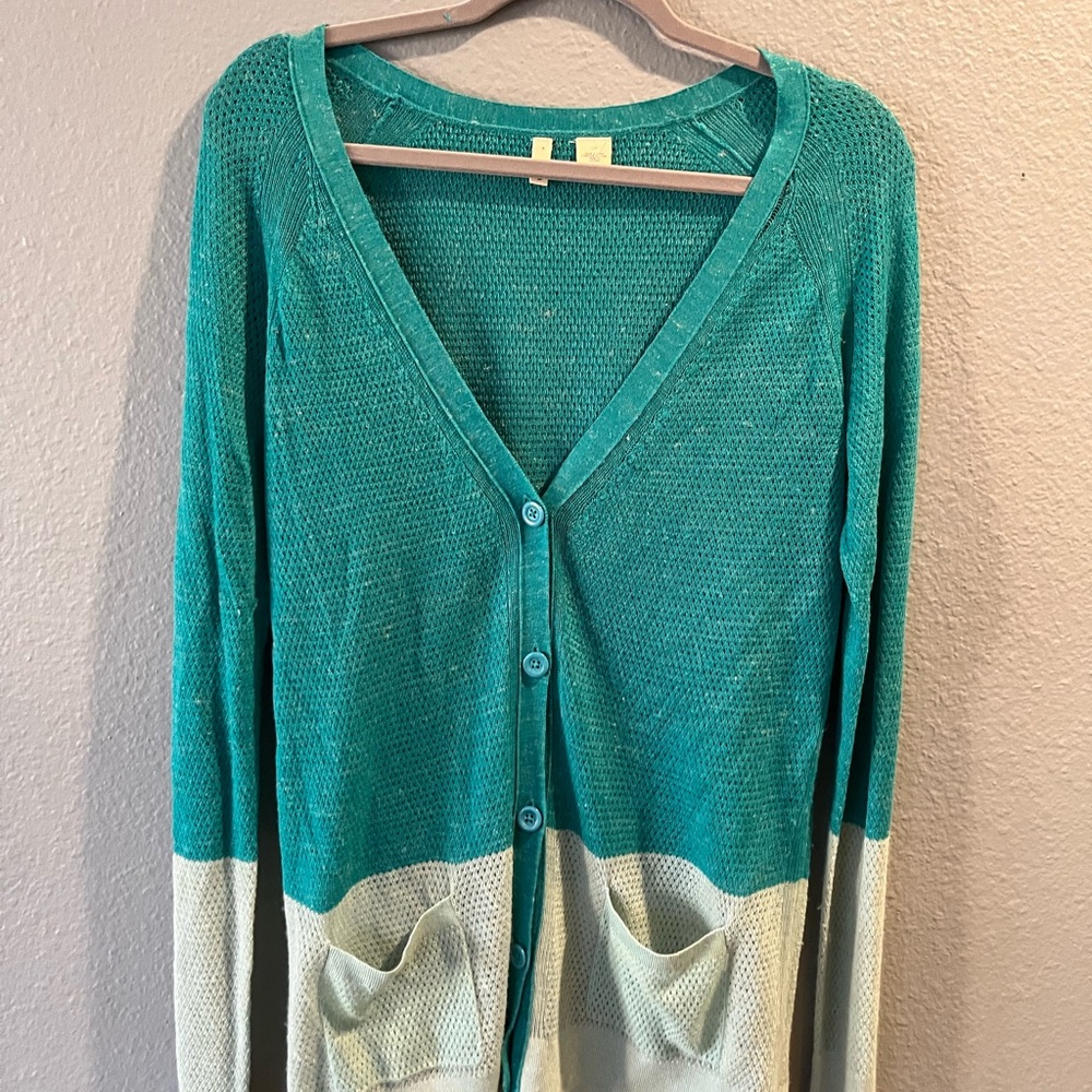 Anthropology lightweight cardigan.